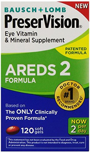 PreserVision AREDS 2 Vitamin & Mineral Supplement 120 Count Soft Gels  (Pack of 3)