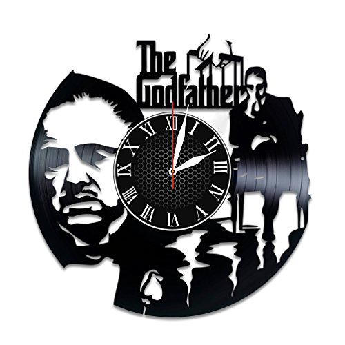 Olha Art Design The Godfather vinyl clock The Godfather wall decor The Godfather mafia The Godfather movie The Godfather videogame The Godfather fan gift