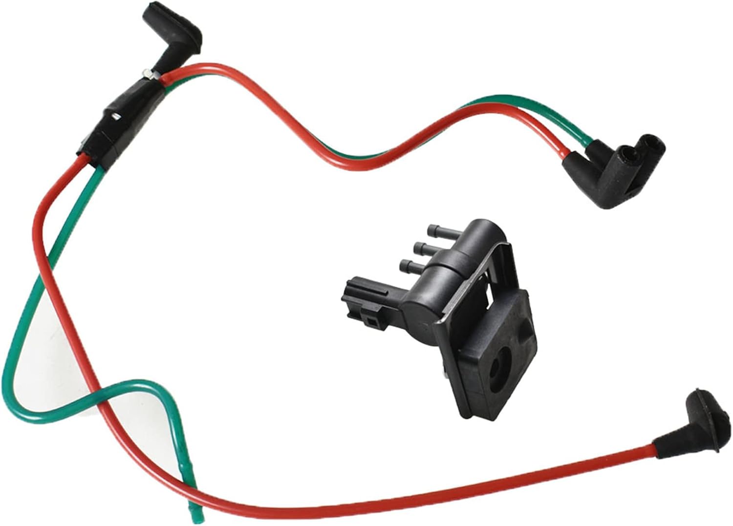 Turbo Emission Vacuum Harness Connection Line and Turbo Wastegate Boost Solenoid F81Z9E498DA and F81Z6C673AA Replacement for Ford E350 F350 F450 Excursion 7.3L 1999-2003