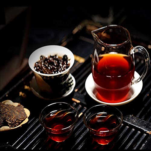 Yunnan Pu-erh Tea Puerh Ripe Tea Wishful Tea-cake Top Class 357g Cocido Puer Tea - Imagen 8