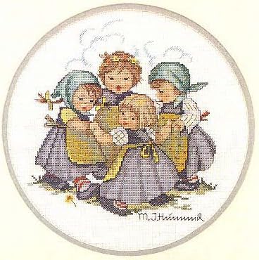 JCA Hummel Needle Treasures Counted Cross Stitch kit - Ring Around Rosie