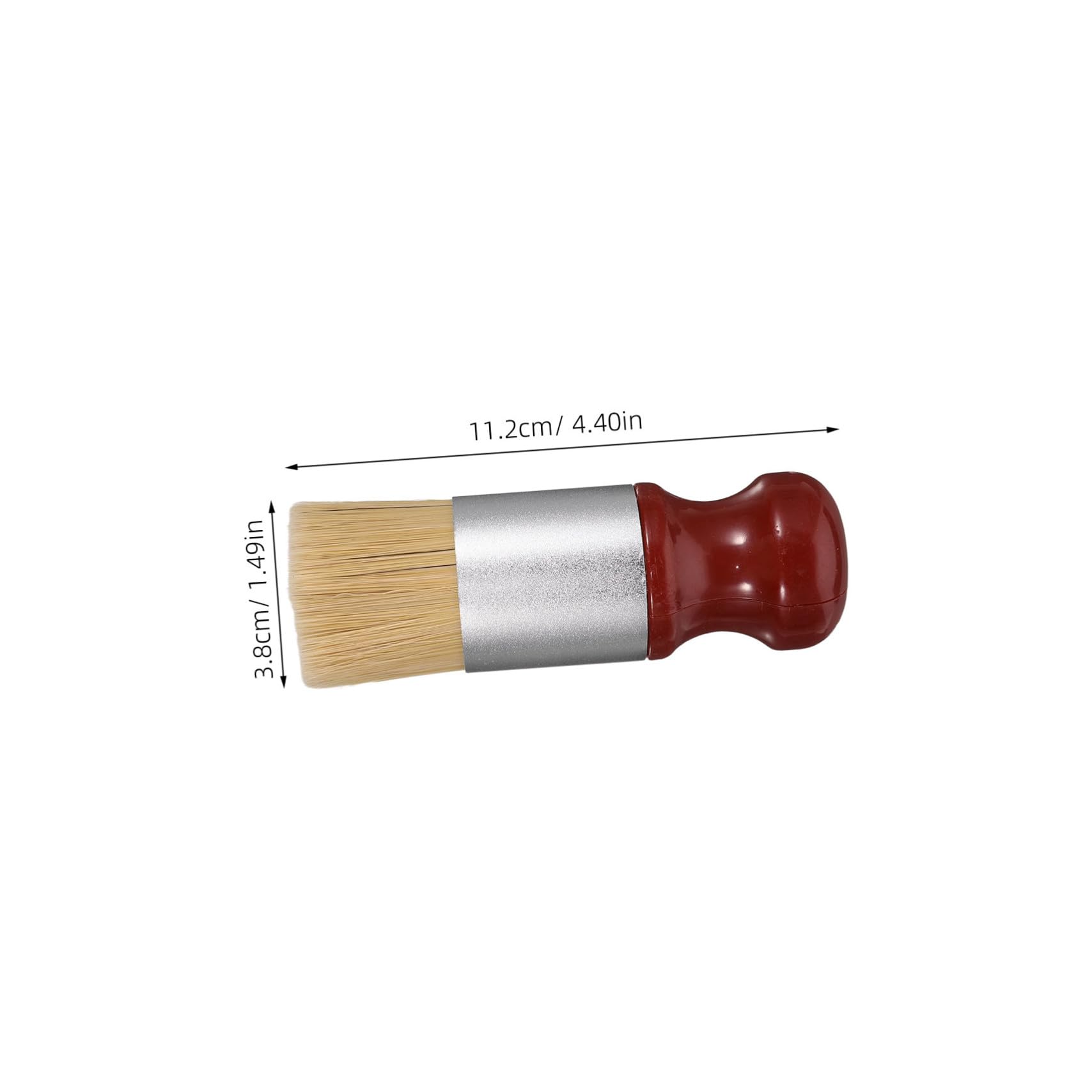 VALICLUD 4piezas Cepillo de Pomada para Coches y Muebles Cepillos Aplicadores de Detalles con Cerdas Suaves Herramienta de Limpieza para Acondicionador de Cuero y Madera Fácil de Sostener