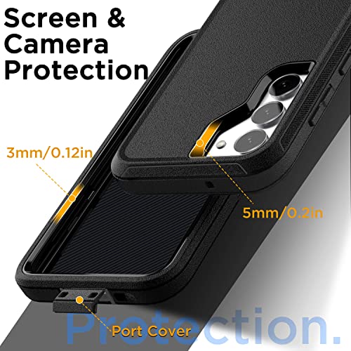 AICase for Galaxy S23 Case Heavy Duty Drop Protection Full Body Rugged Shockproof/Dust Proof 3-Layer Military Protective Durable for Samsung S23 6.1" - image 6