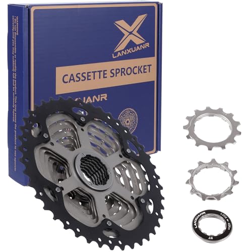 LANXUANR 10-Gang-Mountainbike-Kassette Passend für MTB-Bikes, Rennräder ， Superleicht (11-40T) – Ansicht 3