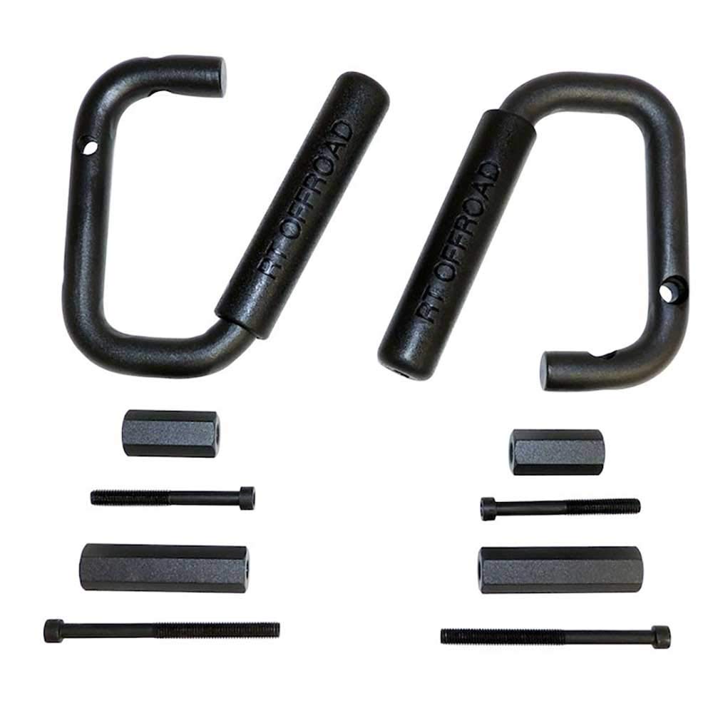 Amazon.com: Crown Automotive Grab Handle Set Blk Steel Hndl Set