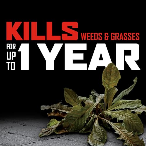 Image of Ortho GroundClear Year Long Vegetation Killer with Comfort Wand - Ready-to-Use Weed Killer Spray, Kills Weeds and Grasses, Prevents Unwanted Growth for up to 1 Year, 1 gal.