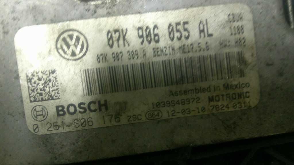 Engine ECM Control Module 2.5L Fits 2012 12 Compatible with VW Compatible with Passat 07K 906 055 AL 07K906055AL