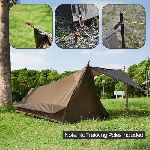 Carpa ultraligera para 1 persona onewind miniatura 5