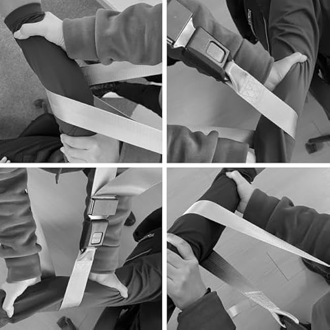 NICHOY Mobilisation Belt (9.8Ft) - Mobilization Belt for Physical Therapy, Rehab and Manual Therapy,Physical Therapist Highly Recommended(B)