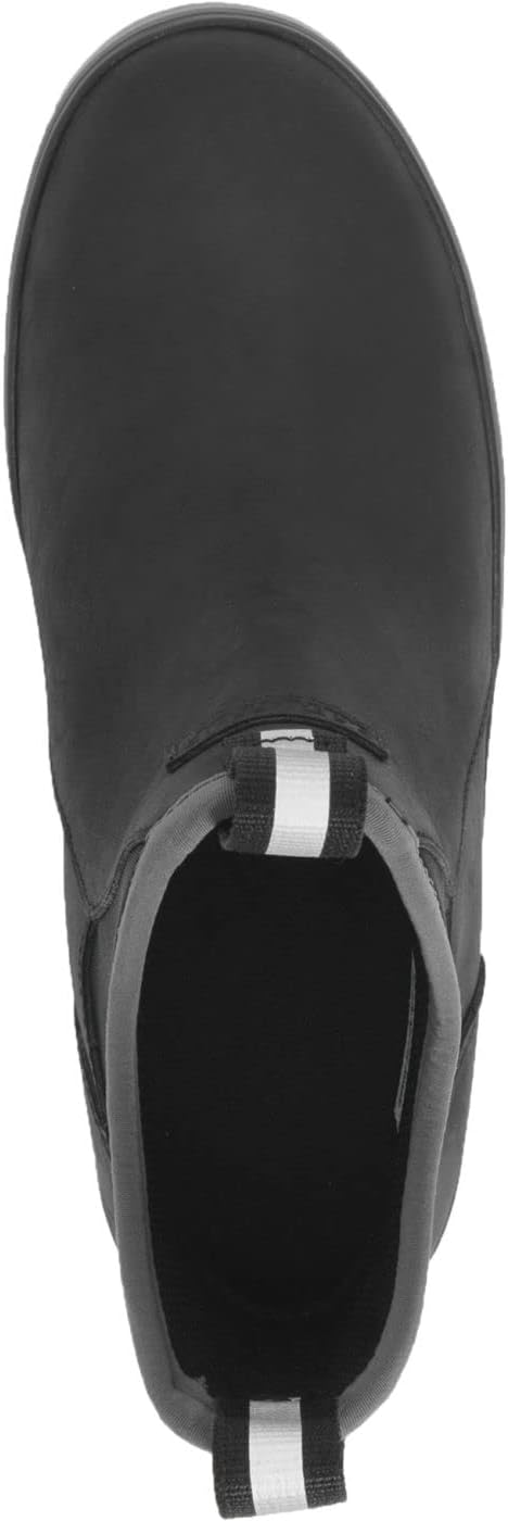 Xtratuf Women's 6 Inch Leather Ankle Deck Boot Black 6