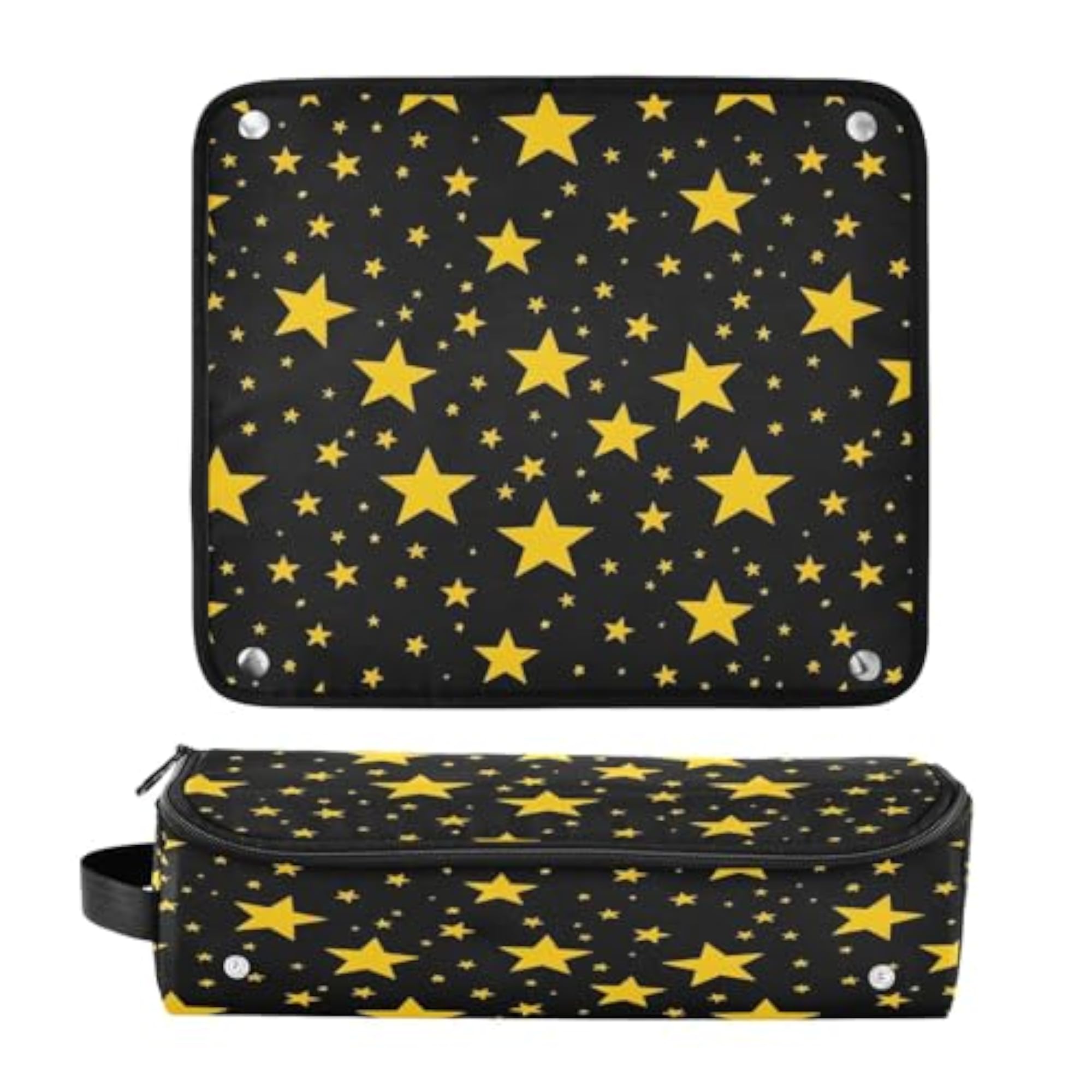 Portable Hair Accessory Organizer with Heat Mat