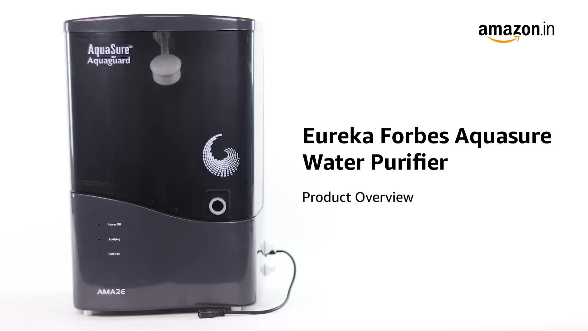 Eureka forbes Aquasure From Aquaguard Amaze RO+UV+MTDS 7L Water Purifier