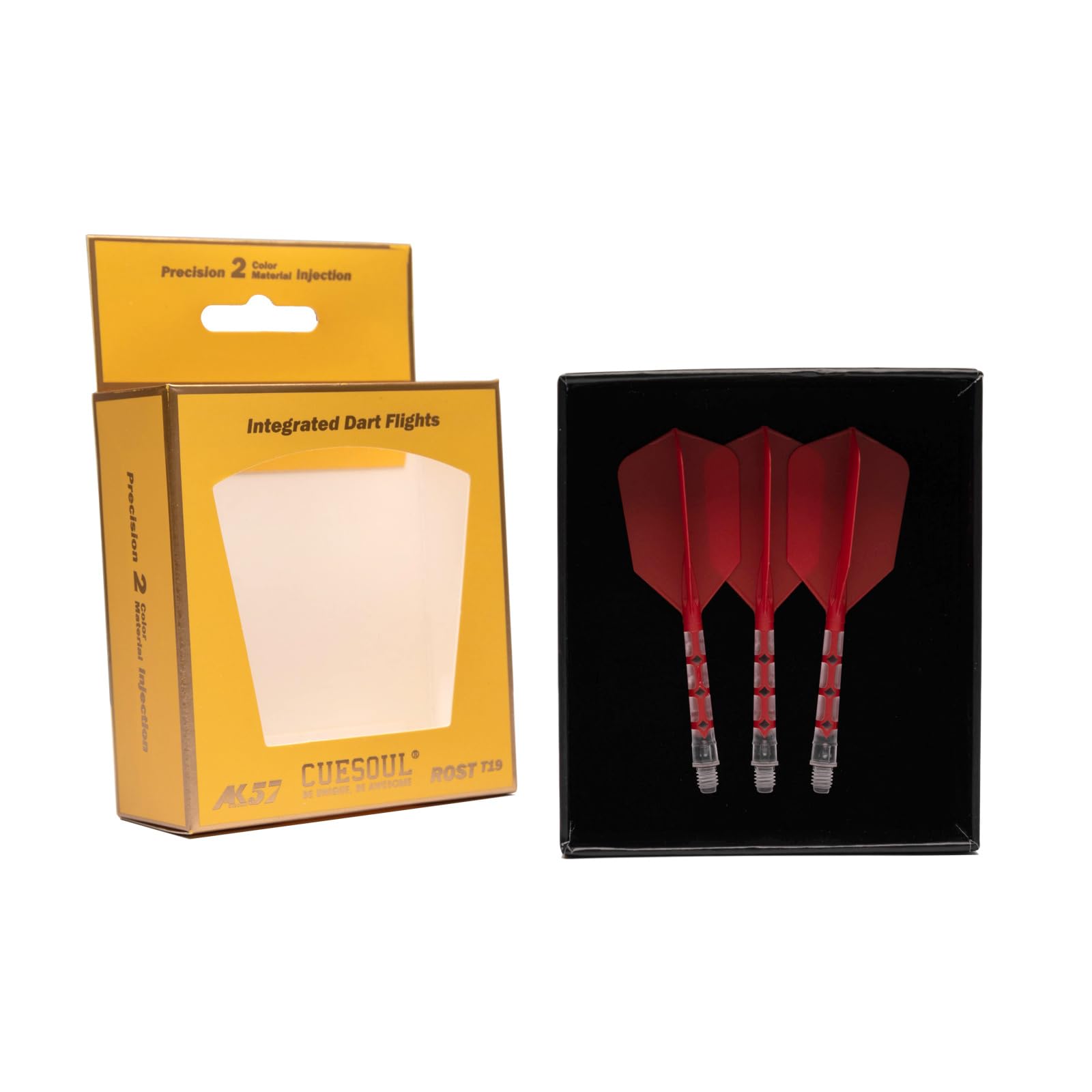 CUESOUL ROST T19 Integrated Dart Shaft and Flight Slim Shape,Set of 3 — image 1