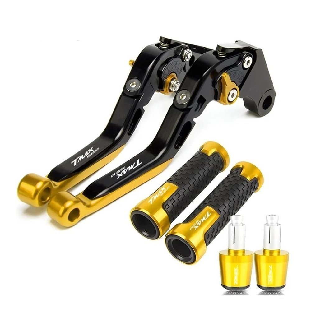 XVAsdgAER for Ya&maha T-MAX 560 2019-2020 Motorcycle CNC Accessories Brake Clutch Levers Handlebar Hand Grips Ends(K)