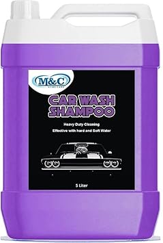M&C HOMECARE High Foam Car Shampoo Car Washing Liquid (5000 ml)