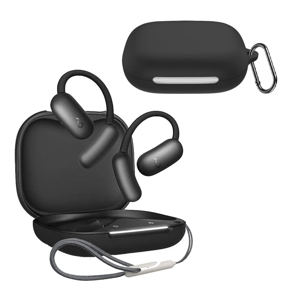 soundcore AeroFit 2 ブラック+シリコンケース Amazon | [KYK SHOW] For Anker Soundcore AeroFit 2 ケース