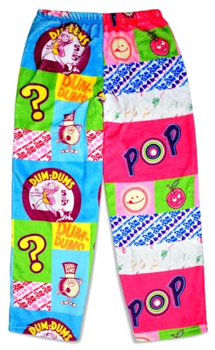 Image of iscream Dum Dums Print Big Girls Silky Soft Plush Fleece Pants Collection