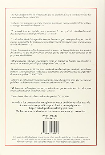 Método profesional para aprobar oposiciones : elegir oposición, organizar el material, organizar el