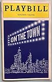 Color Playbill from On the Town at the Gershwin Theatre starring Jesse Tyler Ferguson Perry Laylon Ojeda Lea DeLaria Robert Montano