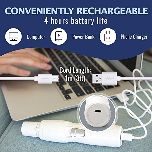 Rexipets cat and dog nail grinder - rechargeable electric pet nail clipper & trimmer- painless paws grooming - quiet 2-speed motor. 3 size ports for small, medium, large pets- up to 4 hours of charge 9 Rexipets cat and dog nail grinder - rechargeable electric pet nail clipper & trimmer- painless paws grooming - quiet 2-speed motor. 3 size ports for small, medium, large pets- up to 4 hours of charge - image 10