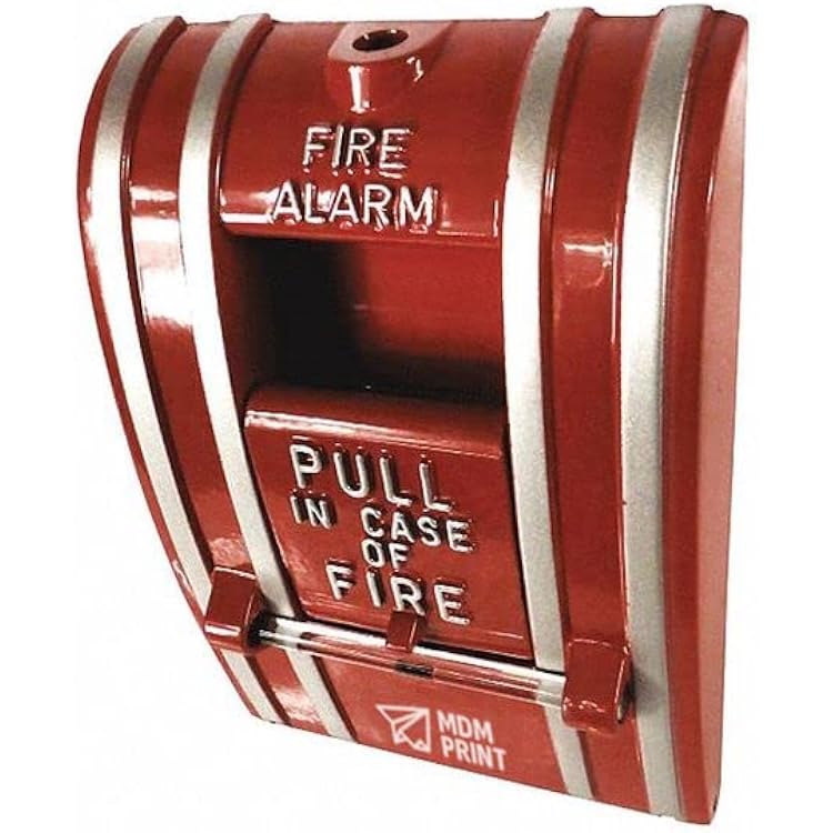 Fire Alarm Pull Station, Red, 2-1532 D