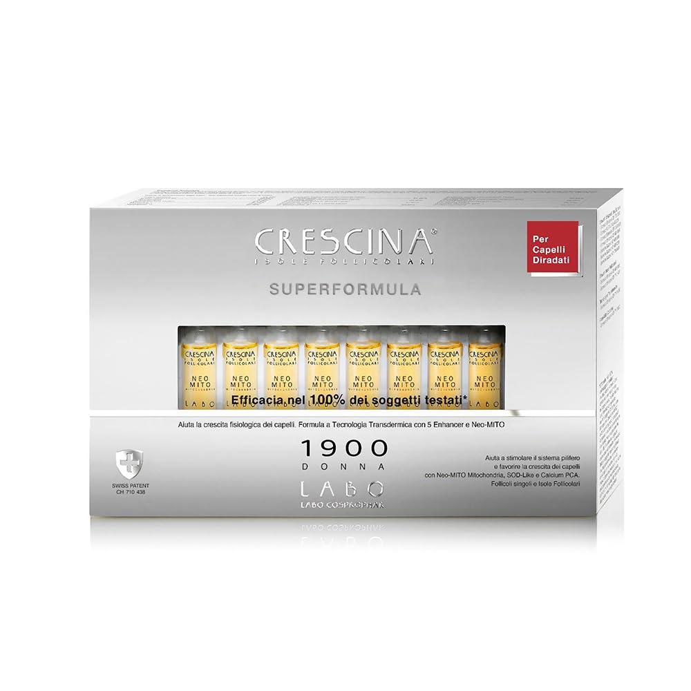 Transdermic Superdermic Superper Formula Wyspy Pęcherzykowe Leczenie Wzrostu Włosów 1900 Kobiet 20 ampułek