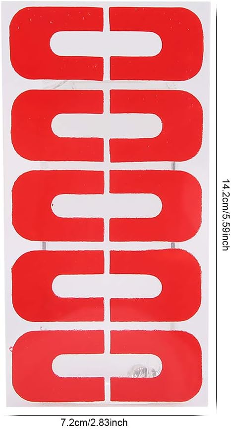 50 Pcs Nail Art Protector Cover, Peel Off Nail Tapes, Spill Proof Sticker for Salon and Household