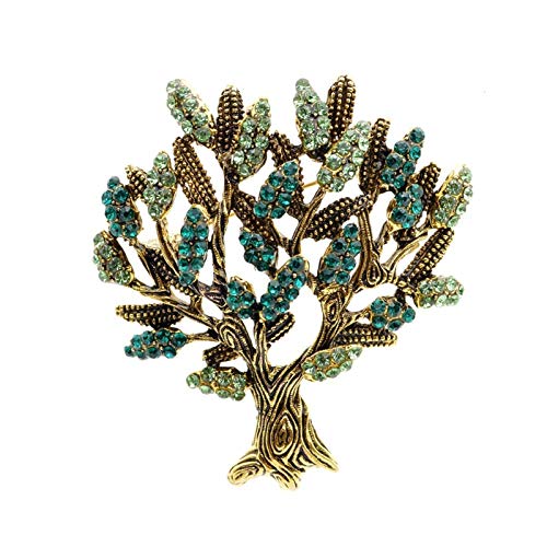 Broche arbre strass vintage la solution pour sublimer vos vestes ternes