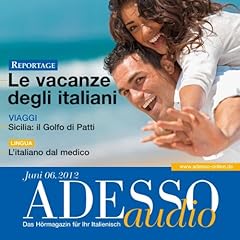 ADESSO Audio - L'italiano del medico. 6/2012 Audiolibro Por div. arte de portada