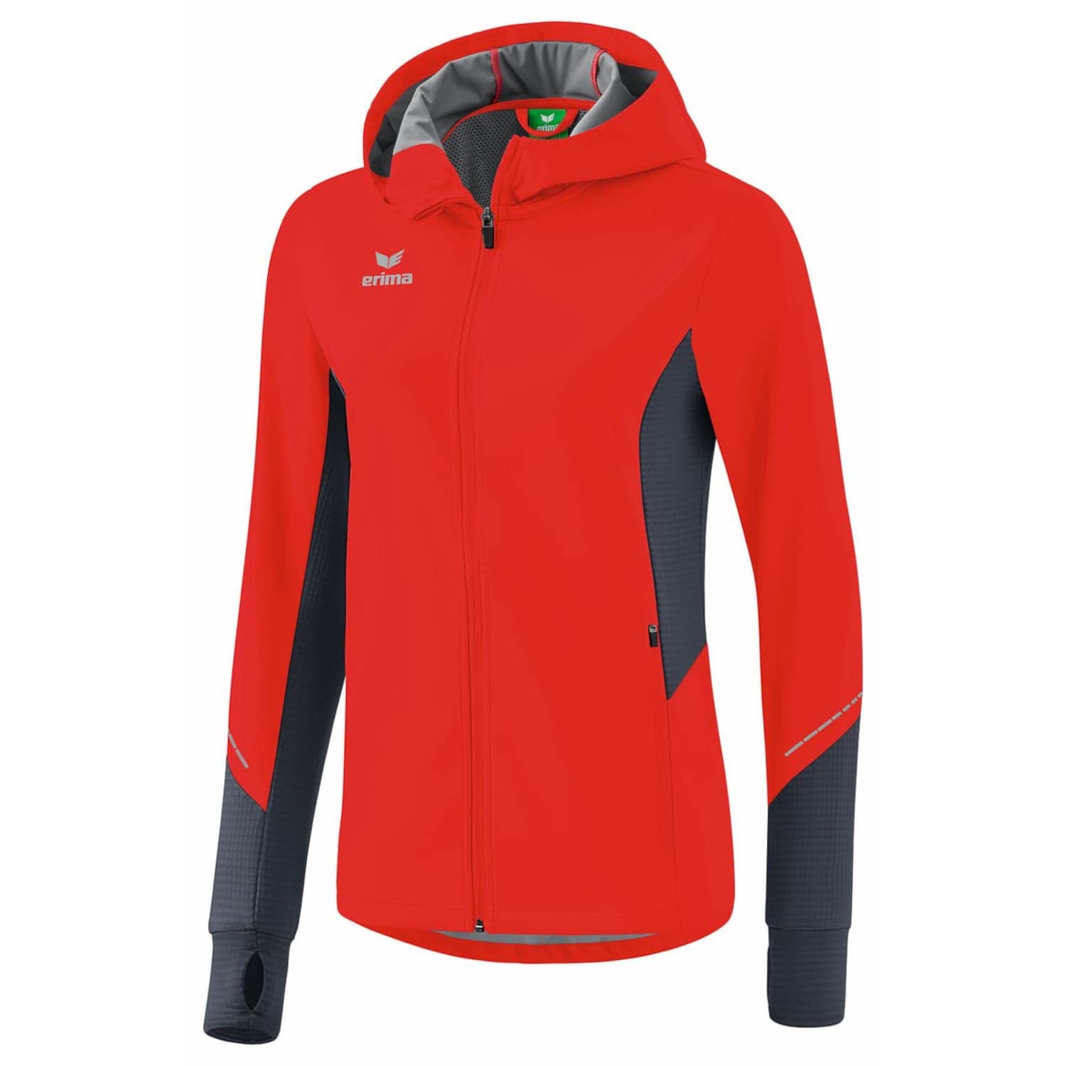 Erima Women's Racing Running Jacket, red, 36