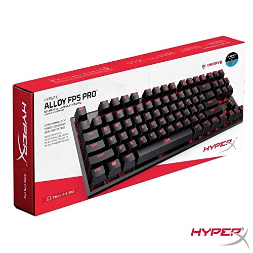 Teclado Mecanico Alloy FPS RGB Preto com Luz RGB, HyperX, HX-KB1SS2-US
