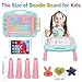 Toys for 3 Year Old Girls, Magnetic Drawing Board Toddler Toys for Girls Boys, A Etch Erasable Doodle Board Kids Toy with 1 Pen Sketch Boards, Easter Birthday Gifts for 3 Year Old Girl Learning Toy