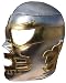 Canek High Quality Lycra Lucha Libre Luchador Mask Adult Size Silver/Golden