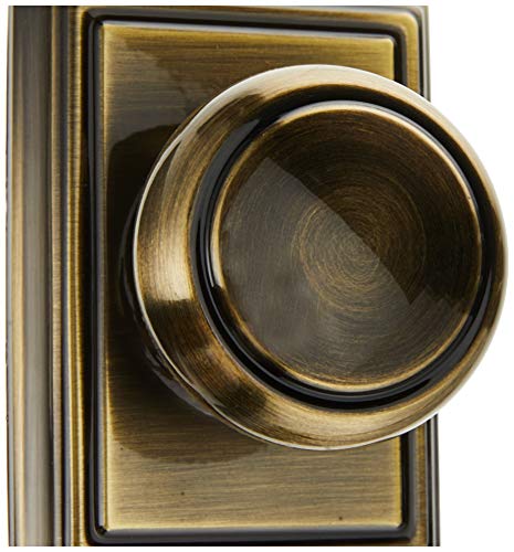 Schlage Lock Company F10And609Add Addison Collection Schlage Passage Knob, Antique Brass #TOP3