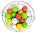 Jef World of Golf Foam Practice Balls (42 Multi-Colored Balls)