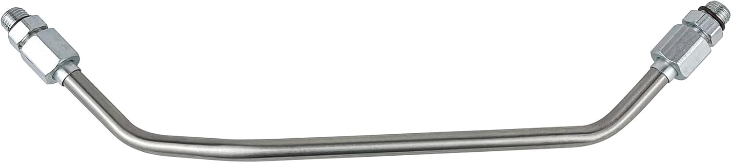 High Pressure Crossover Tube with Orings Stainless Steel Fit for Ford 7.3 7.3L Diesel 1999.5-2003