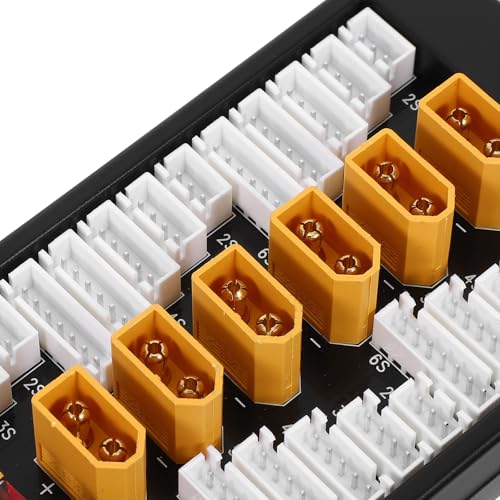 Placa de carga equilibrada de multibatería conector XT60 para drones RC 3