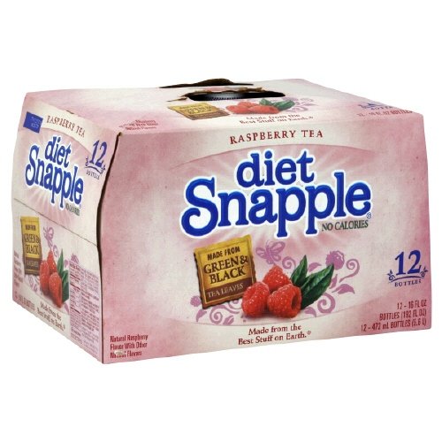 Raspberry Diet Tea, 16 Fl Oz (Pack of 12)