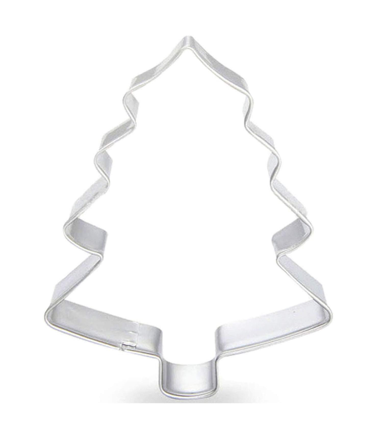 Mini Christmas Tree Cookie Cutter - Small Tree Shape Stainless Steel Cutter
