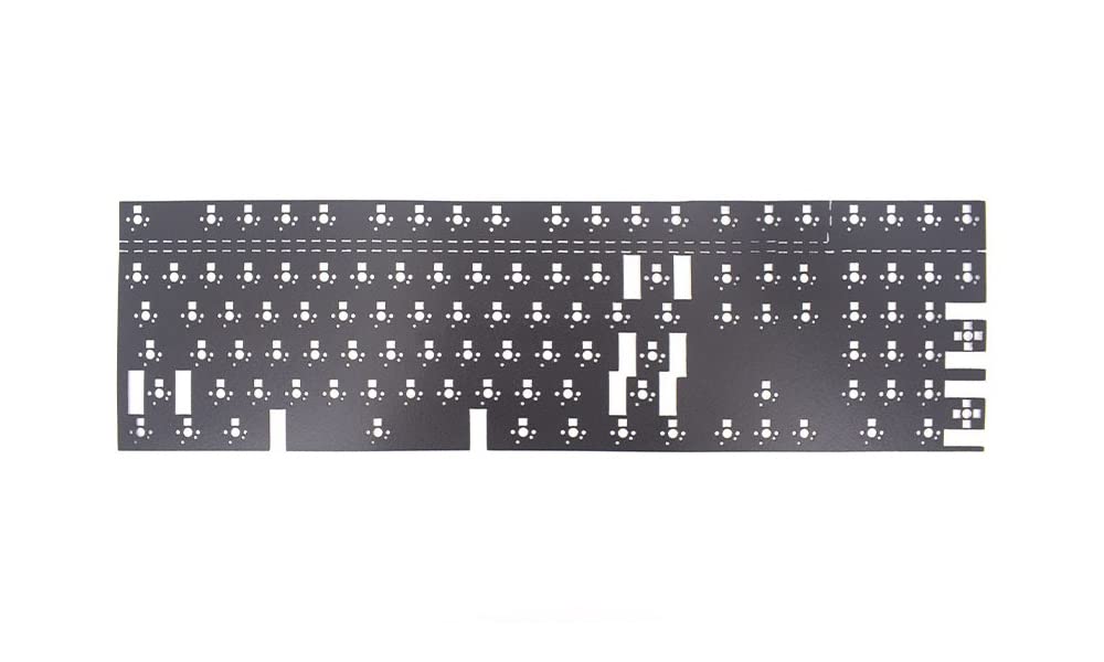 PAKJEL Mechanical Keyboard Switch Pad, Mute Foam Sheet Silencer Sticker (Color : IXPE, Size : 104 108 Top Light)