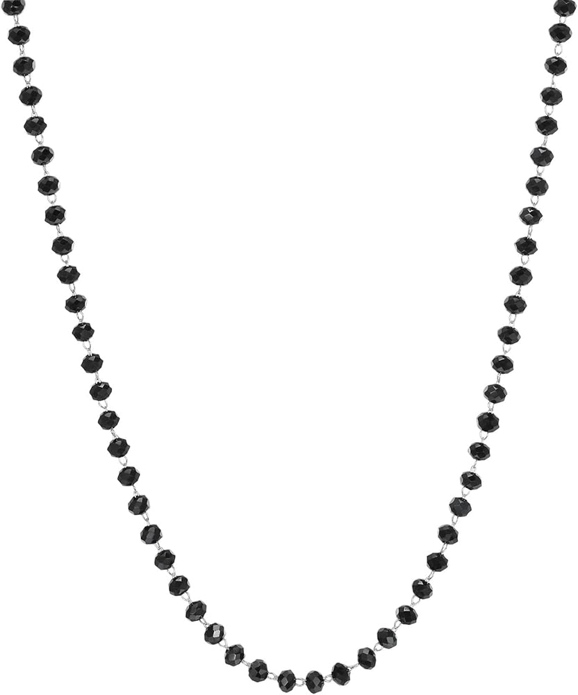 S’AGAPÕ Collana Donna Happy Collection | In Acciaio Ipoallergenico Con Dischetti Da 650mm | Lunghezza Catena | Confezione Regalo Originale - 4