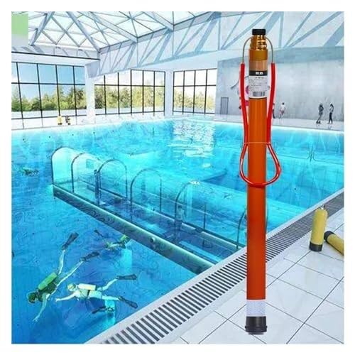 Perche de sécurité de 4,3 à 6,4 m avec crochet de sauvetage piscine