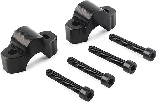 Miniatura 2 de FSFY Motorcycle Handlebar Risers Clamp Mounting Adapter For Yamaha Tenere 700 XT700Z XTZ 700 2019-2023,black