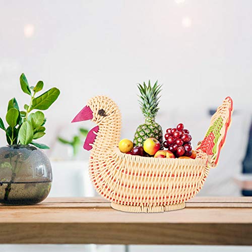 Panier de rangement tissé dinde gris clair pour décoration de maison et bureau