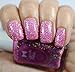 Wish - baby pink glitter holographic nail polish by Cupcake Polish