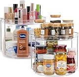 Oizeir Clear Two Tier Lazy Susan...