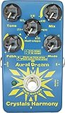 Aural Dream Crystals Harmony Guitar Digital Pedal with 4 Modes harmony and shifting simetones or Octave for creating crystal particles effects,True BypassMEHRWEG