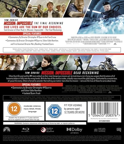 Mission: Impossible: Dead Reckoning & The Final Reckoning 2-Movie Collection - All-Region/1080p image 5