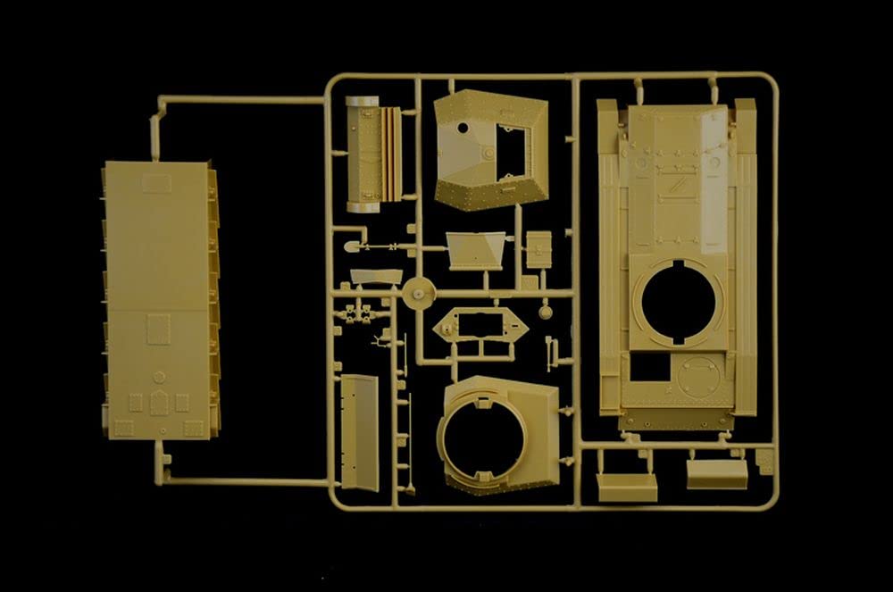 Italeri 6579S with 1:35 Crusader Mk.II m. Inf. Fig. (5), modelarstwo, zestaw do budowania, budowa stojąca, majsterkowanie, hobby, klejenie, plastikowy zestaw, wielokolorowy, rozmiar L
