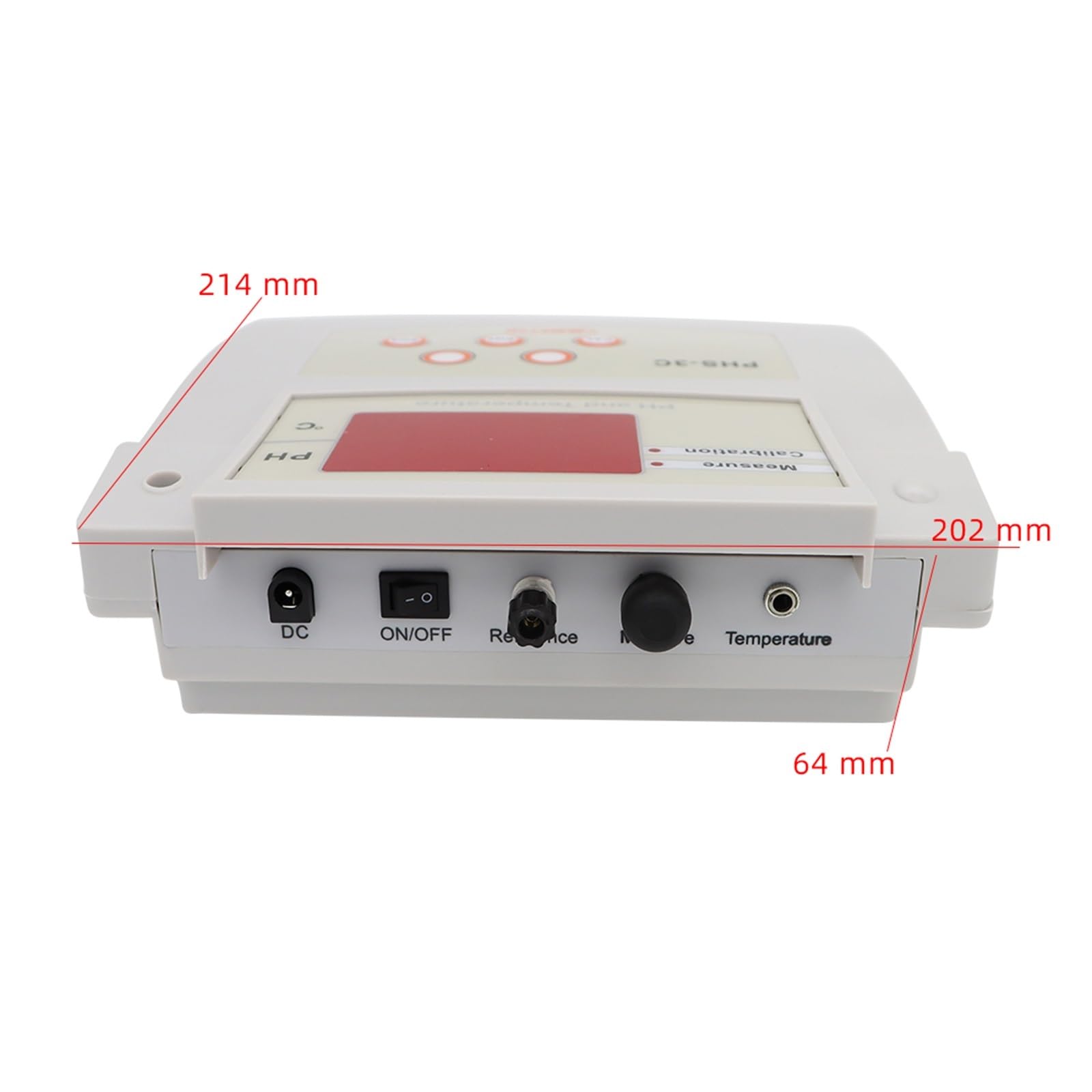 Wieloparametrowy Miernik Ph Pulpit Automatyczna Kalibracja Kwasowości PH/Temp 2 W 1 Tester PH Analizator Jakości Wody